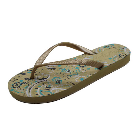 Custom printed flip flops sandals